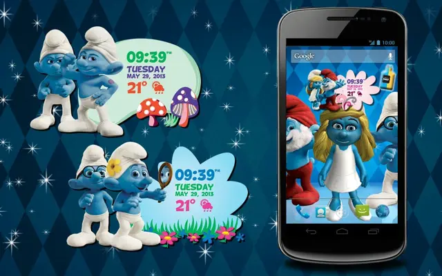 The Smurfs 2 3D Live Wallpaper android App screenshot 1