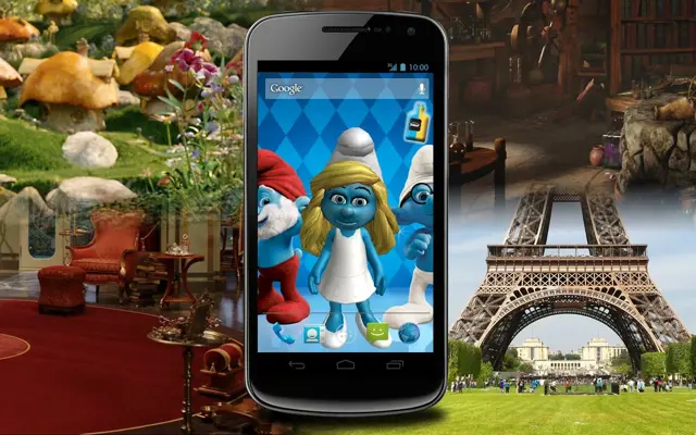 The Smurfs 2 3D Live Wallpaper android App screenshot 3