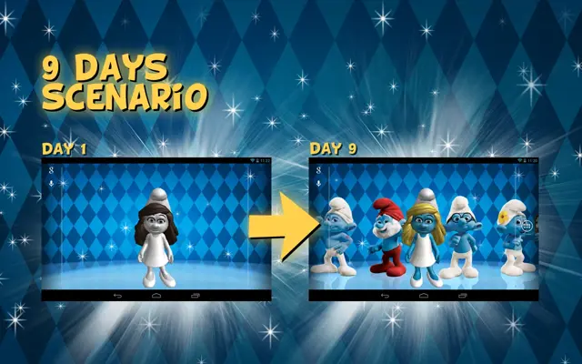 The Smurfs 2 3D Live Wallpaper android App screenshot 4