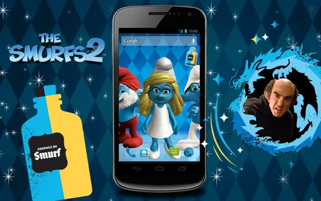 The Smurfs 2 3D Live Wallpaper android App screenshot 5